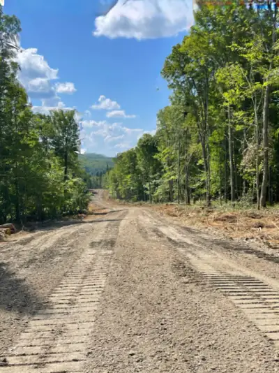 Construction de chemins forestiers